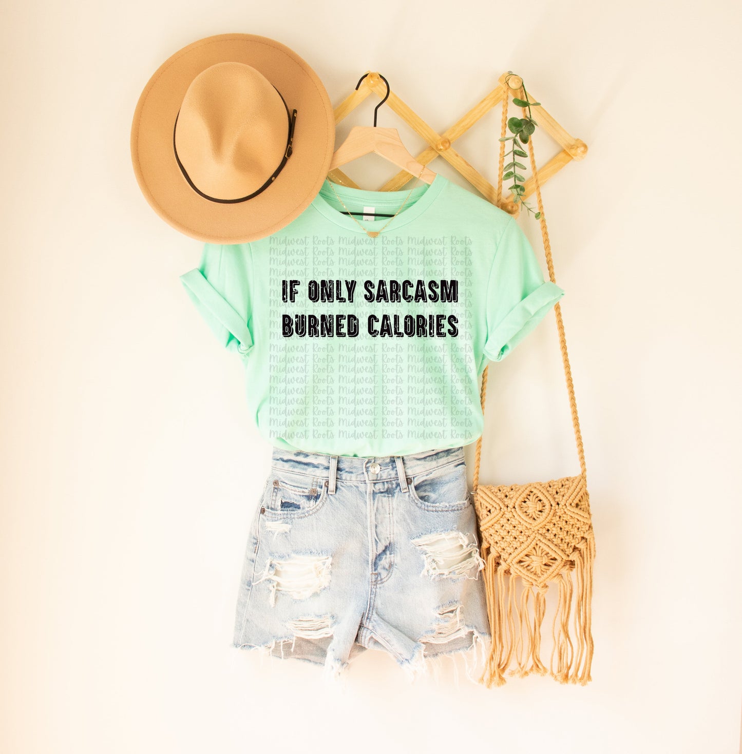 If Only Sarcasm Burned Calories Sublimation Print
