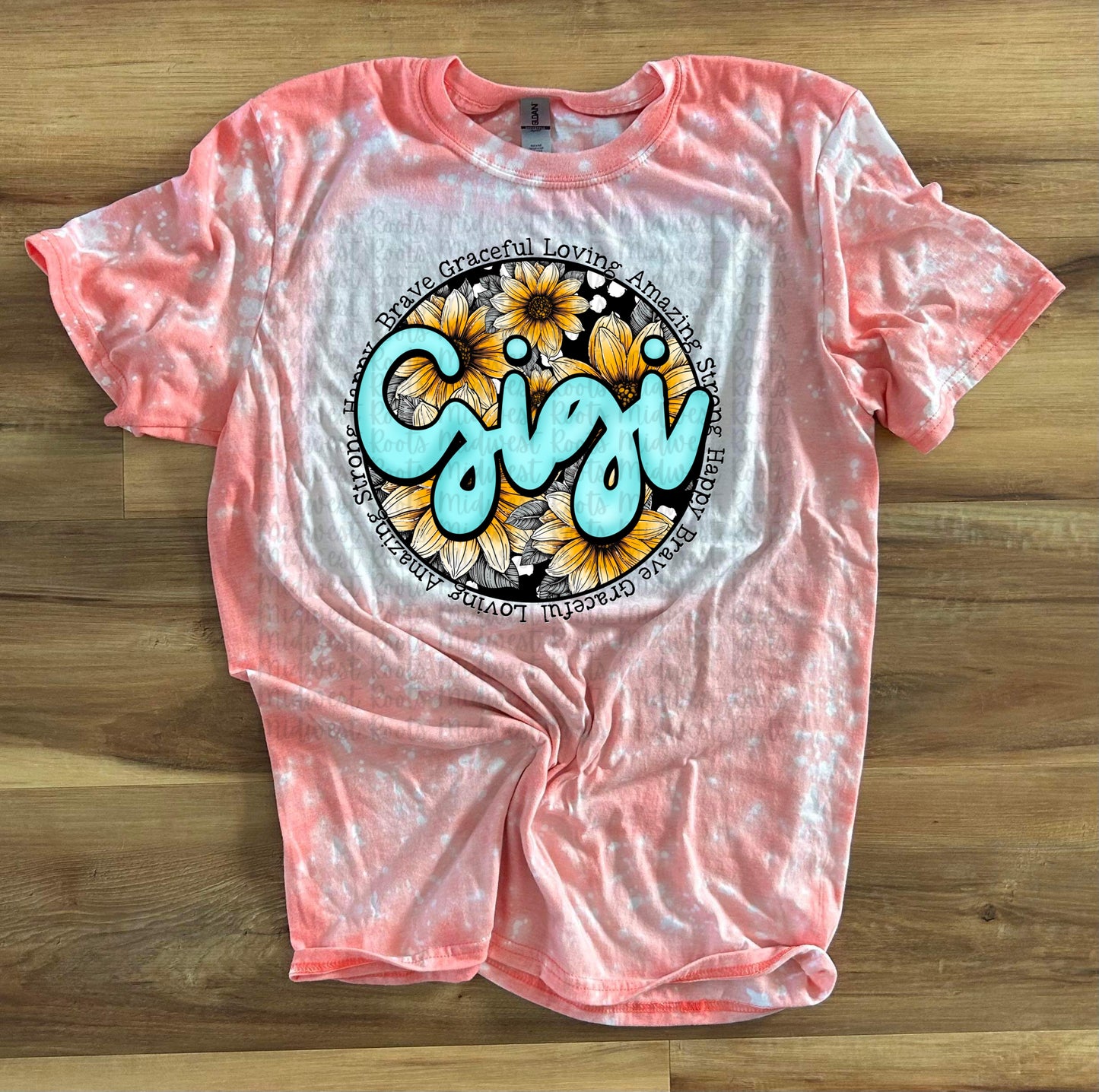 Gigi Traits Sunflower Sublimation Print