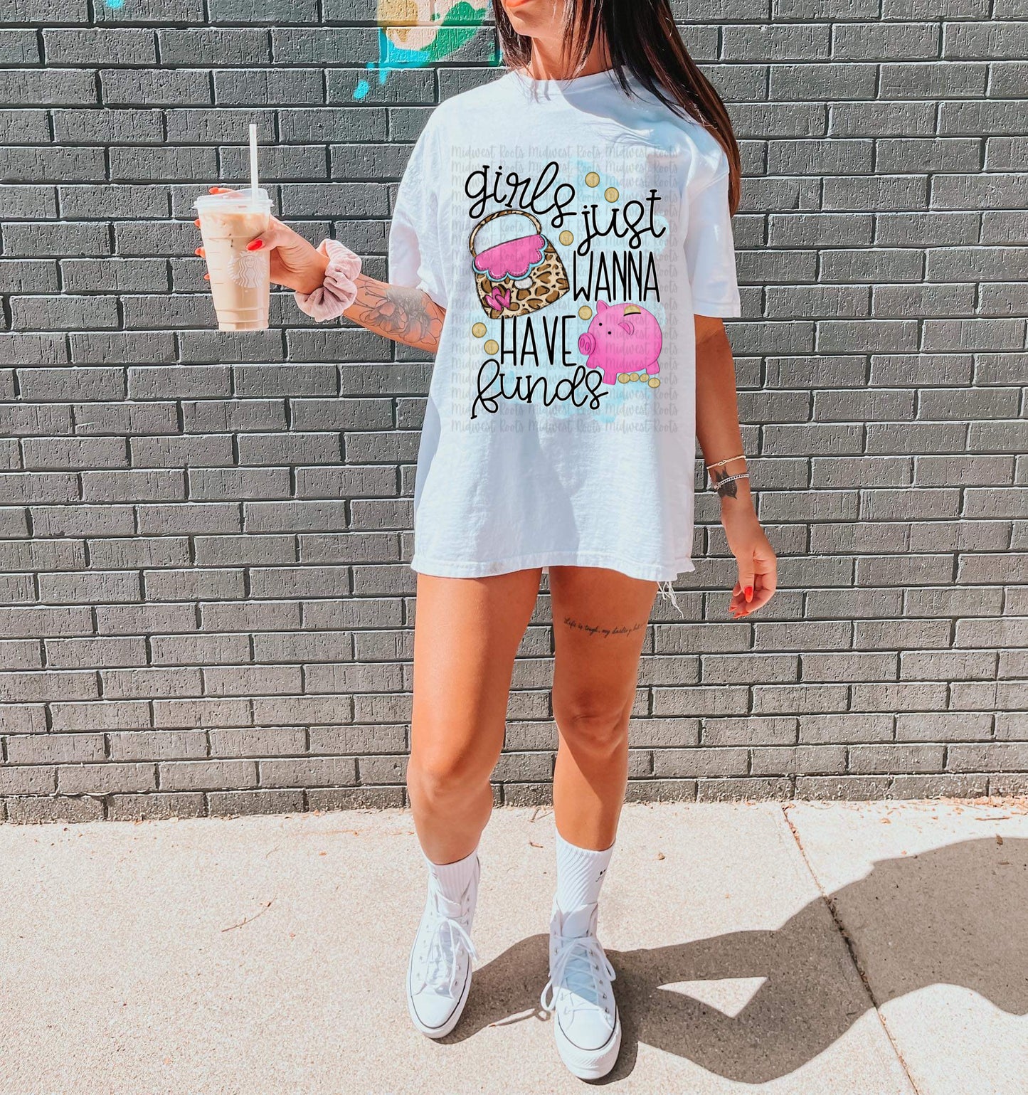 Girl’s Just Wanna Have Funds Sublimation Print