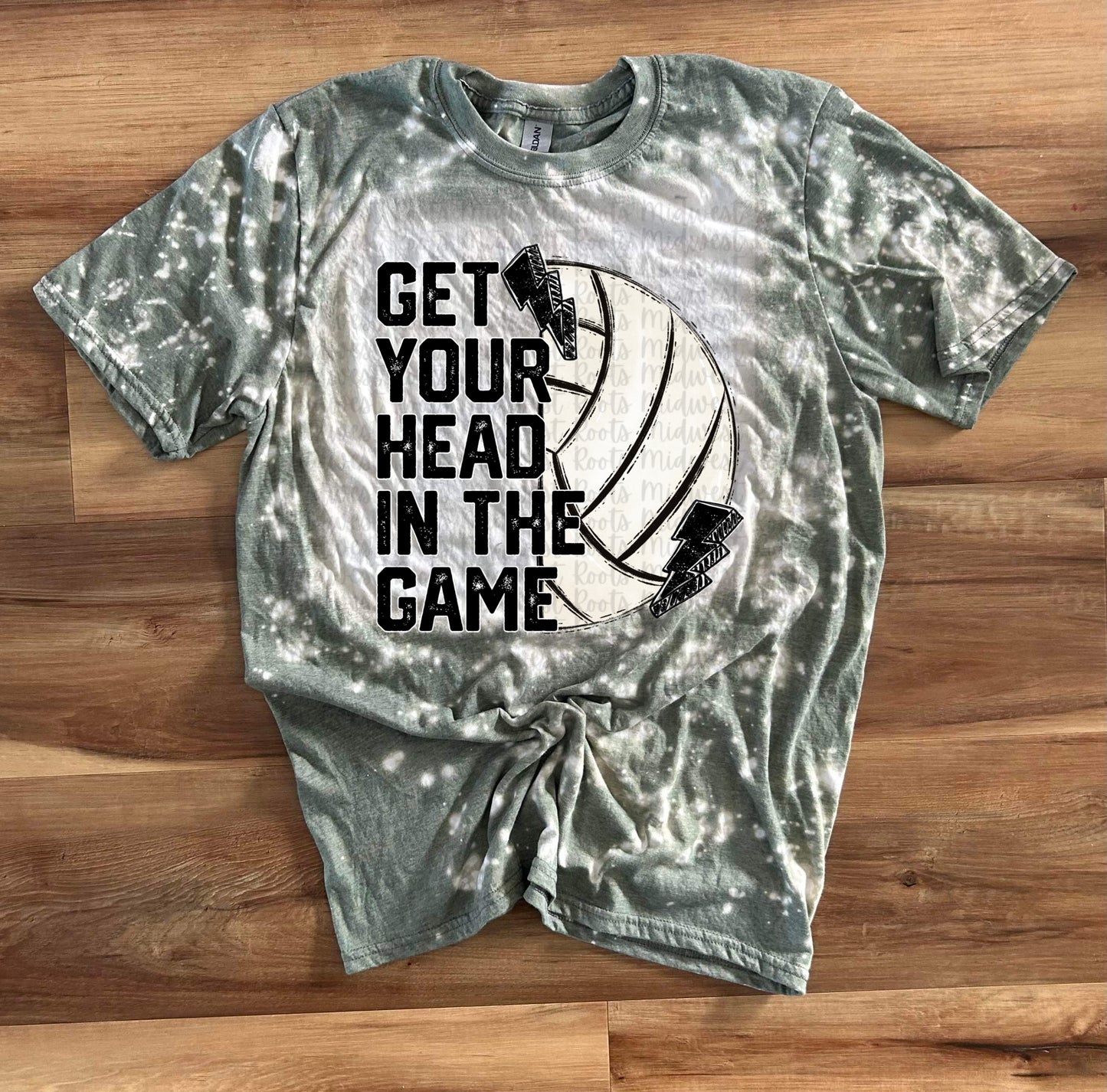 Get Your Head In The Game Volleyball Top