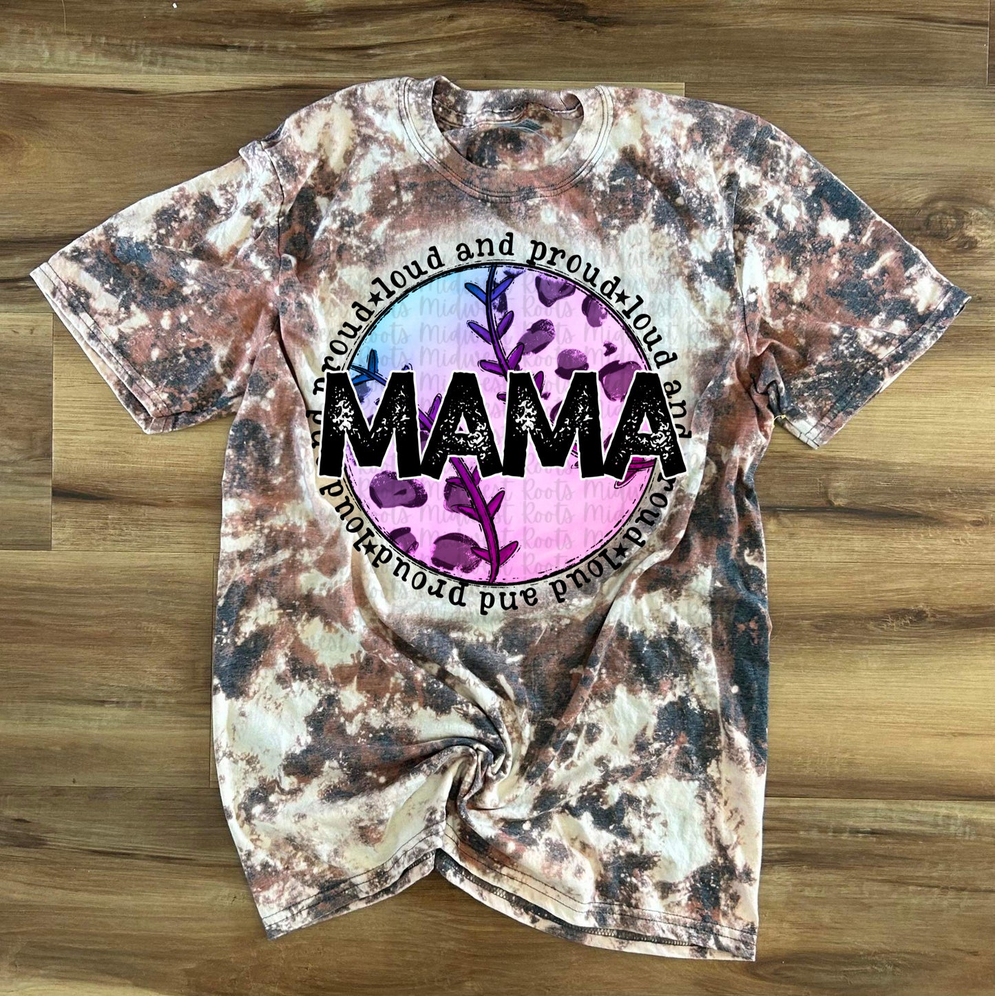 Loud And Proud Softball Mama Purple And Blue Sublimation Prints