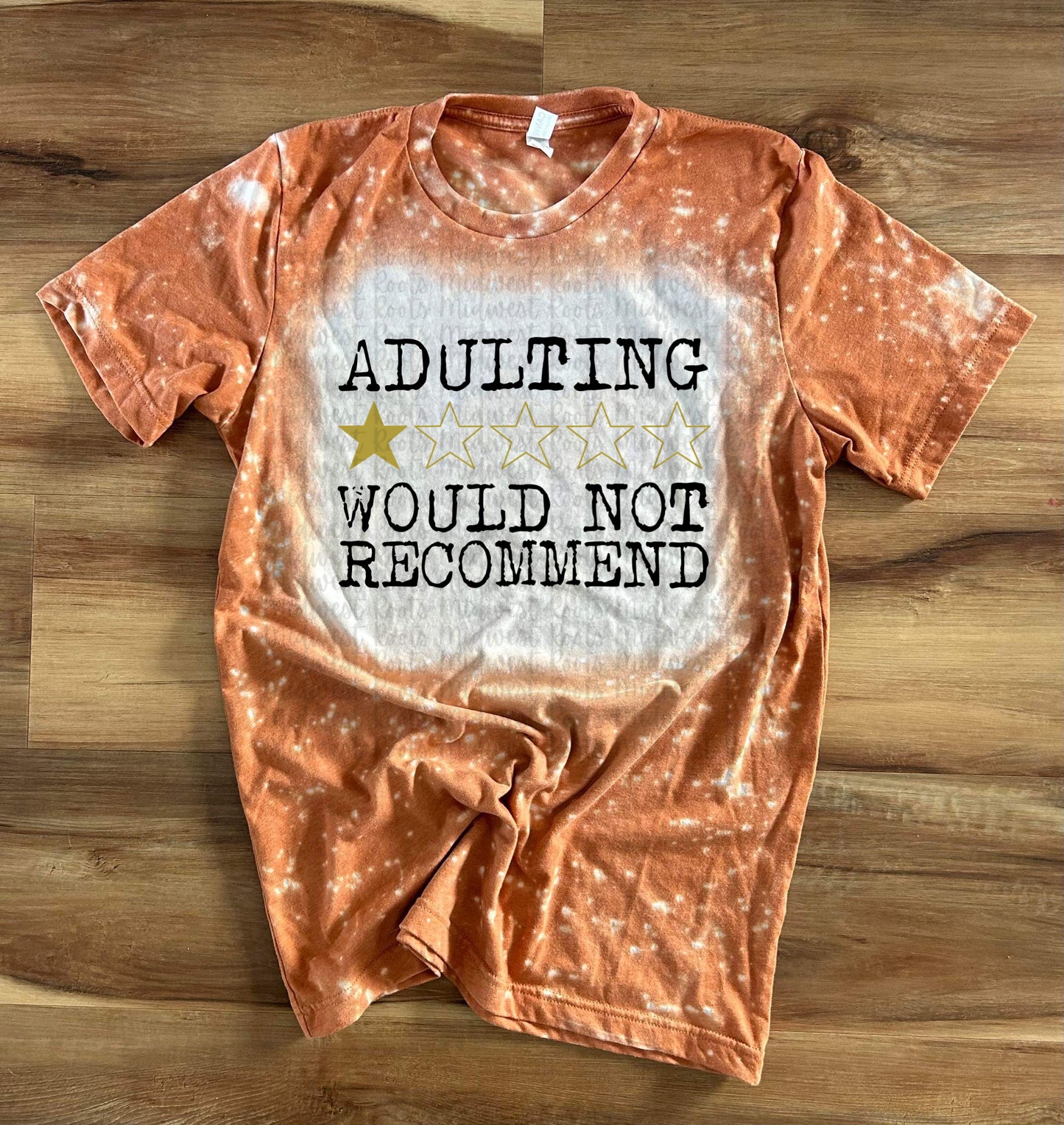 Adulting Would Not Recommend 1 Star Sub Print