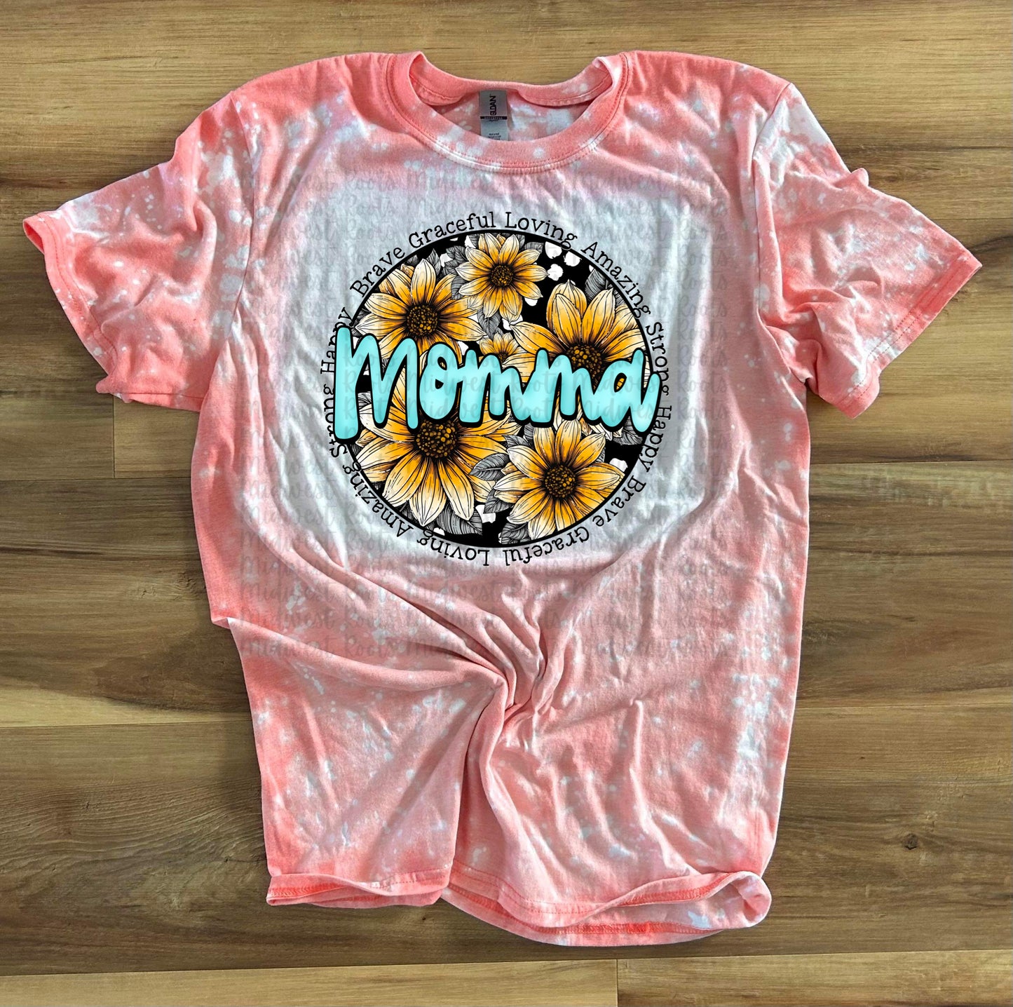 Momma Traits Sunflower Sublimation Print