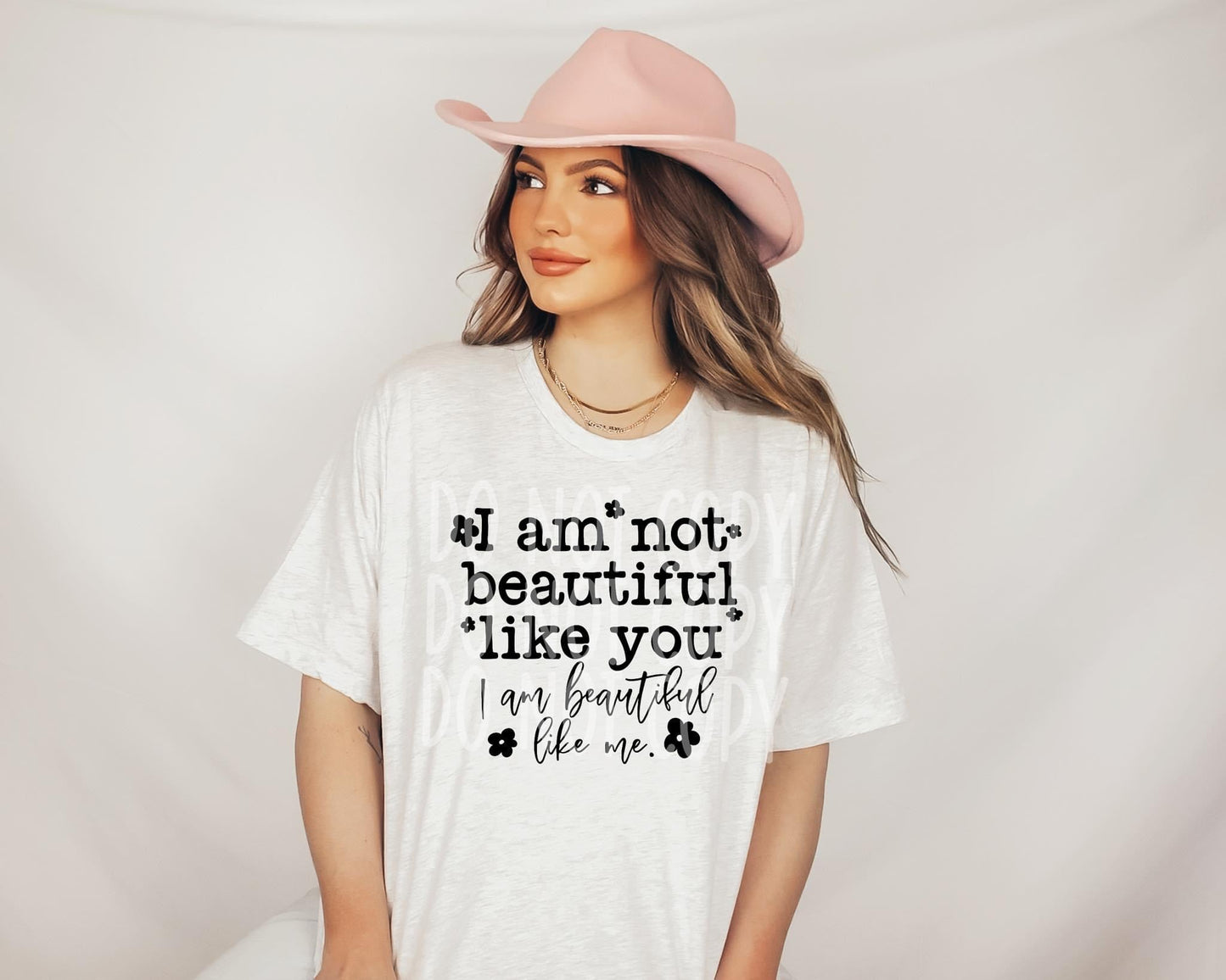 Beautiful Like Me Sublimation Print