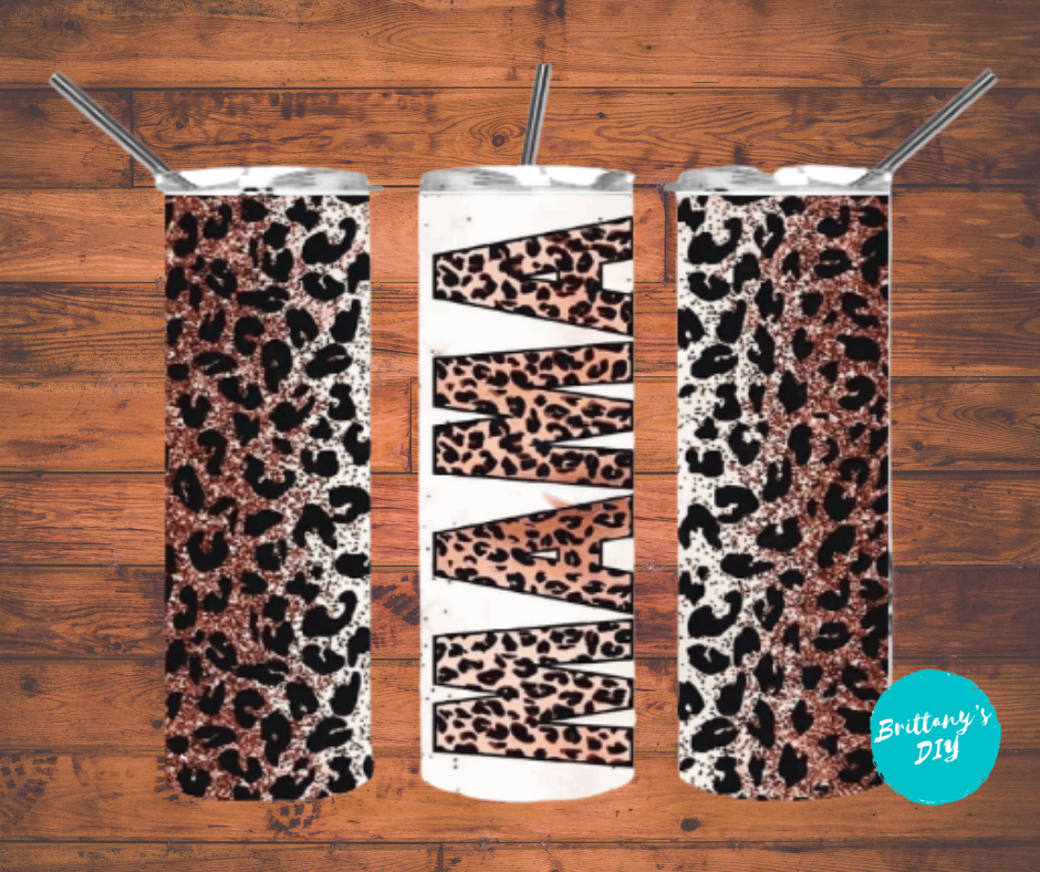 20oz Mama Cheetah Tumbler