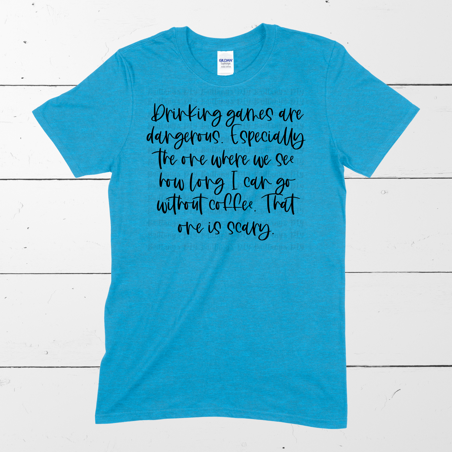 Without Coffee Sublimation Print