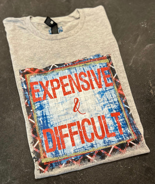 WS Completed Expensive and Difficult Top in Sport Grey