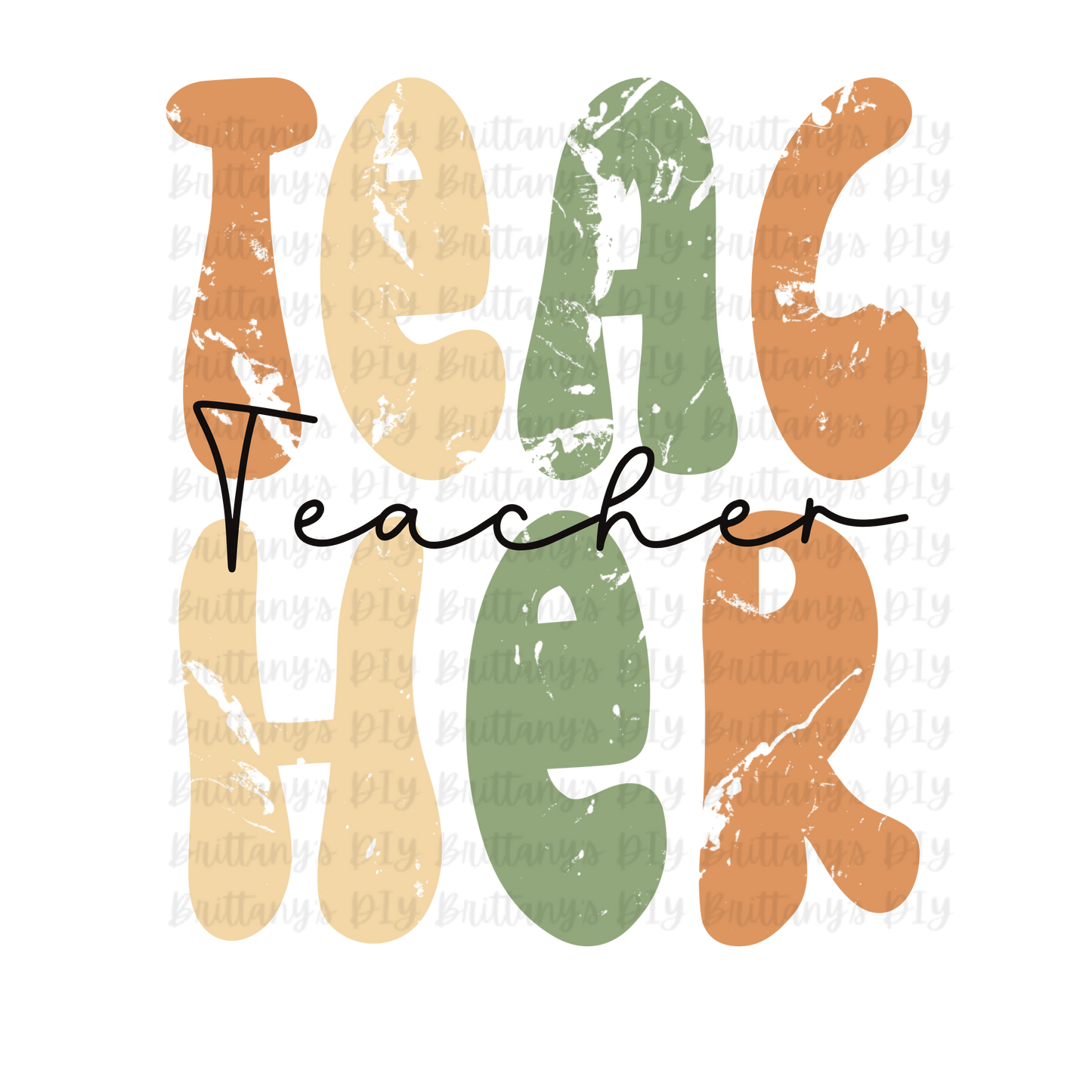 Teacher Sublimation Print