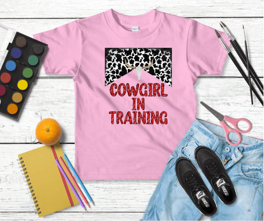 WS Completed Kids Cowgirl in Training Top