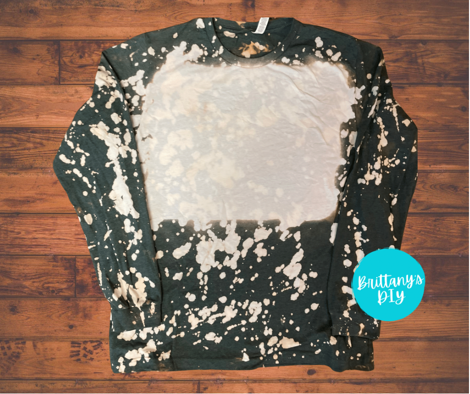 Blank Bleached Long Sleeve shirt