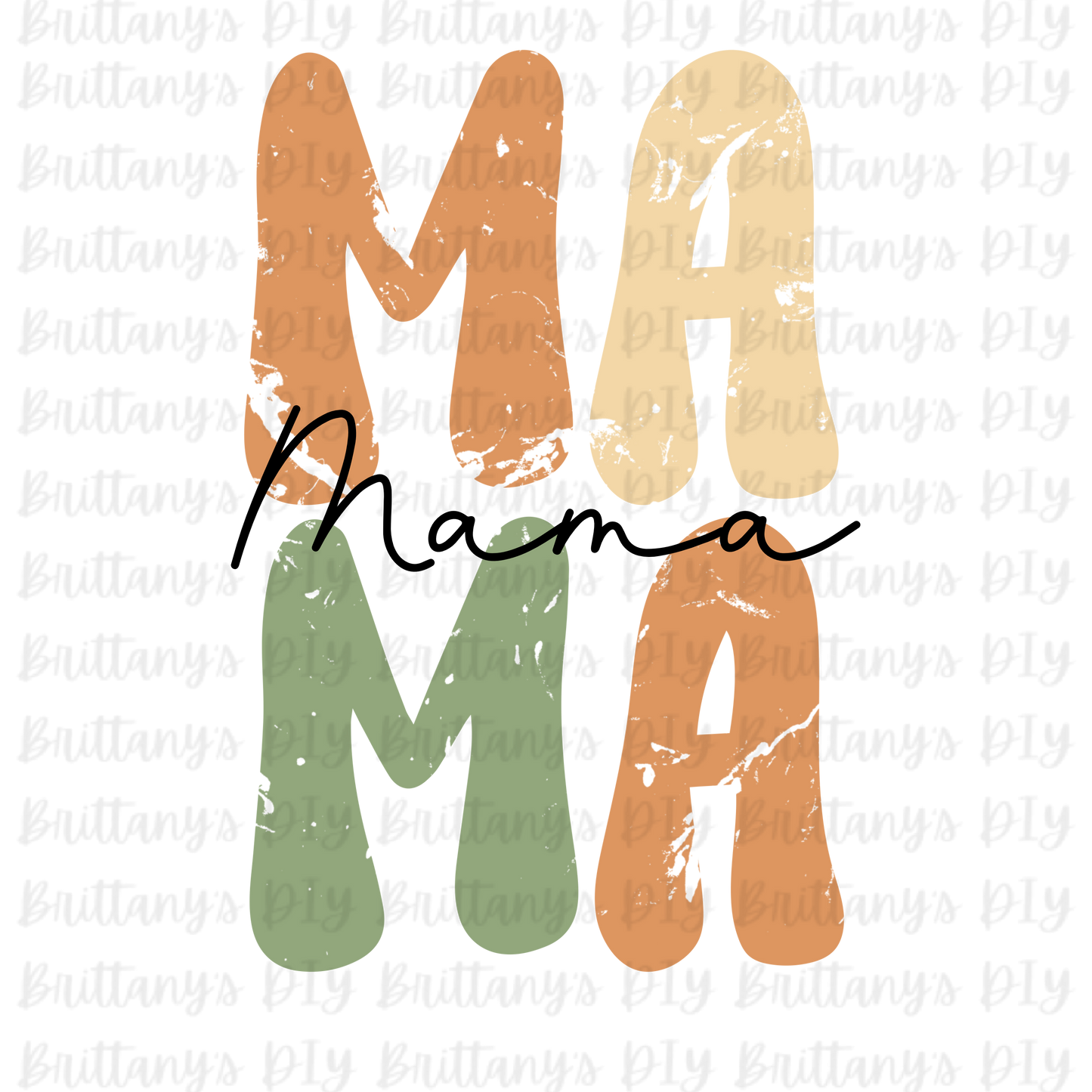 Mama Sublimation Print