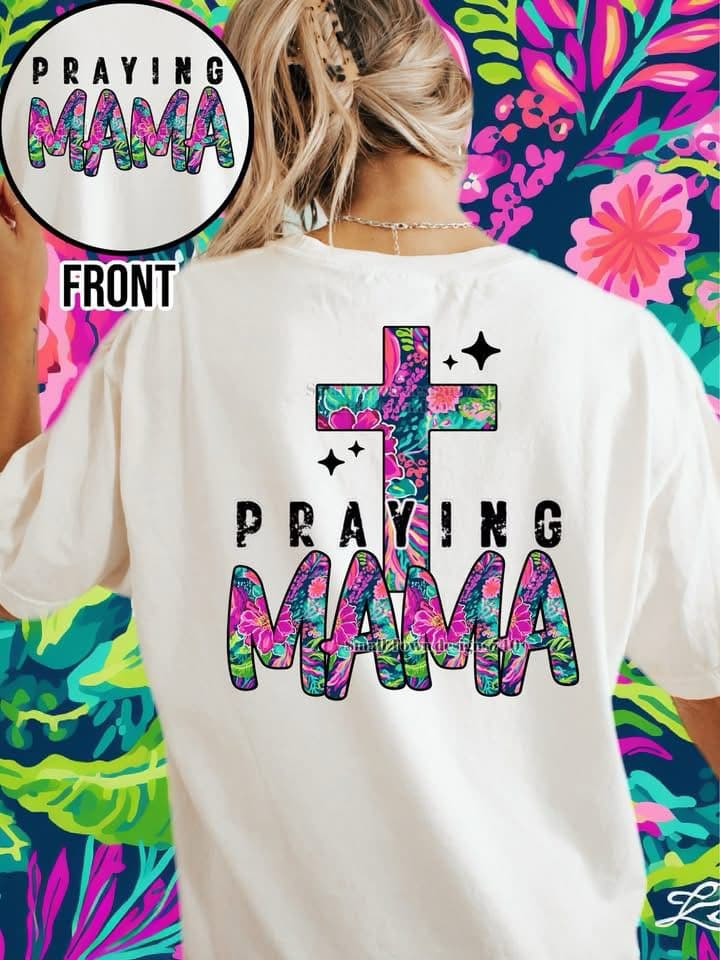 DTF Print - Praying Mama
