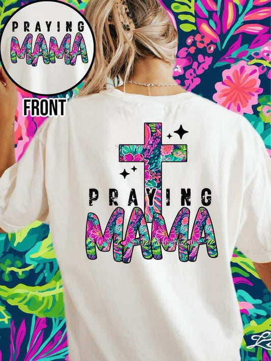 DTF Print - Praying Mama