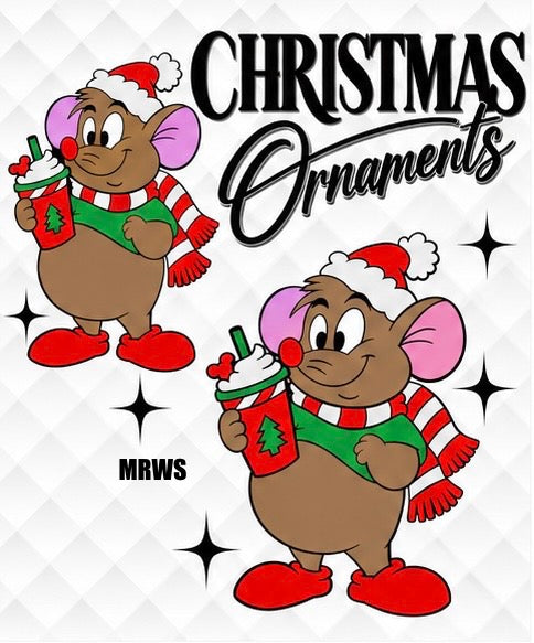 3D Printed Christmas Mouse
