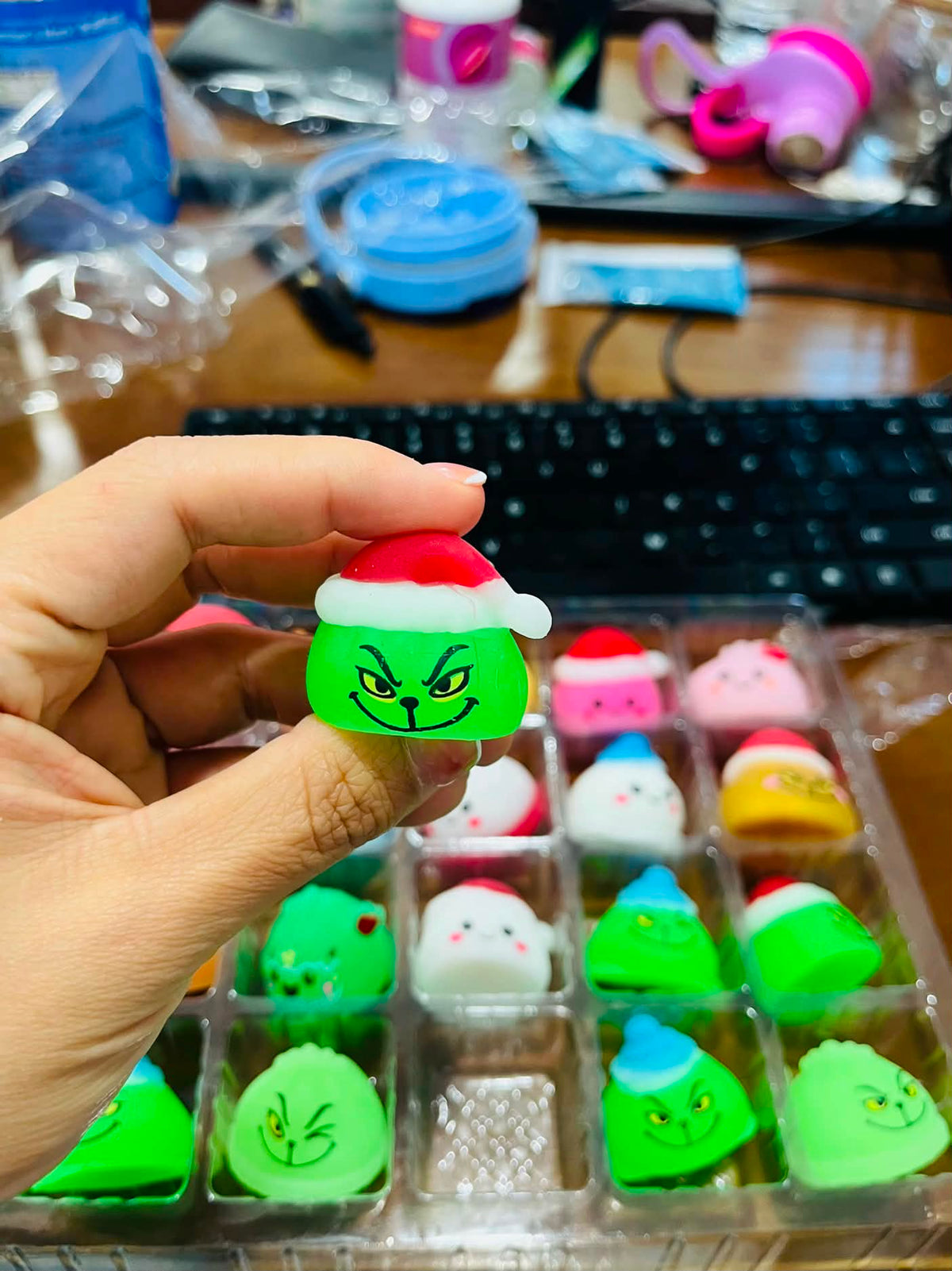 Pre Order Squishy Green Guy Advent Calendar