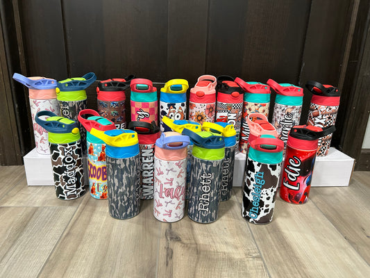 Custom Kids Sippy/Water Bottle