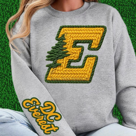 DTF Print- Faux Yarn DC Everest