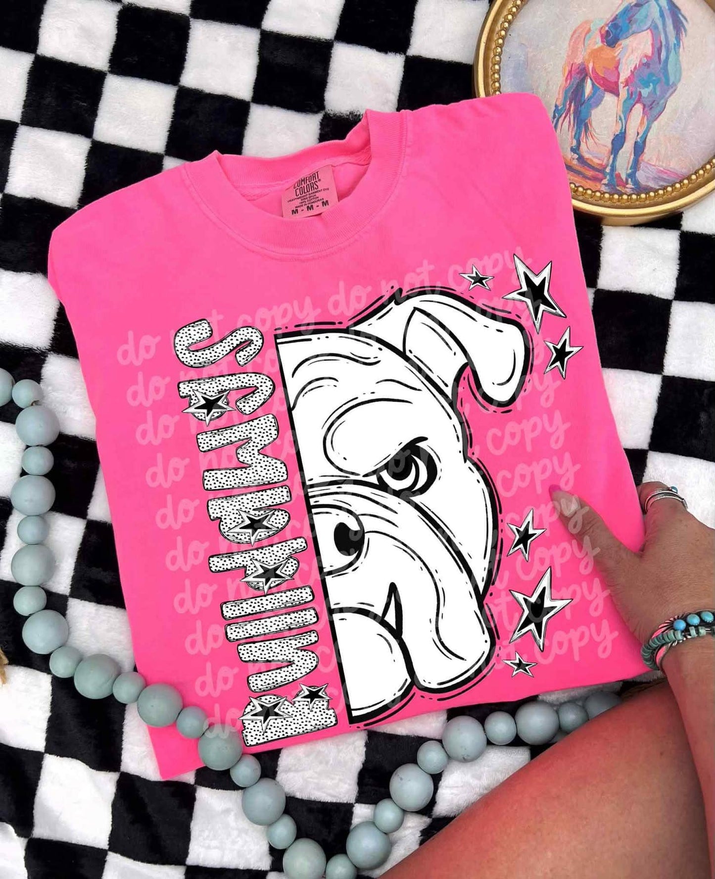 DTF Print- Half Character Mascot