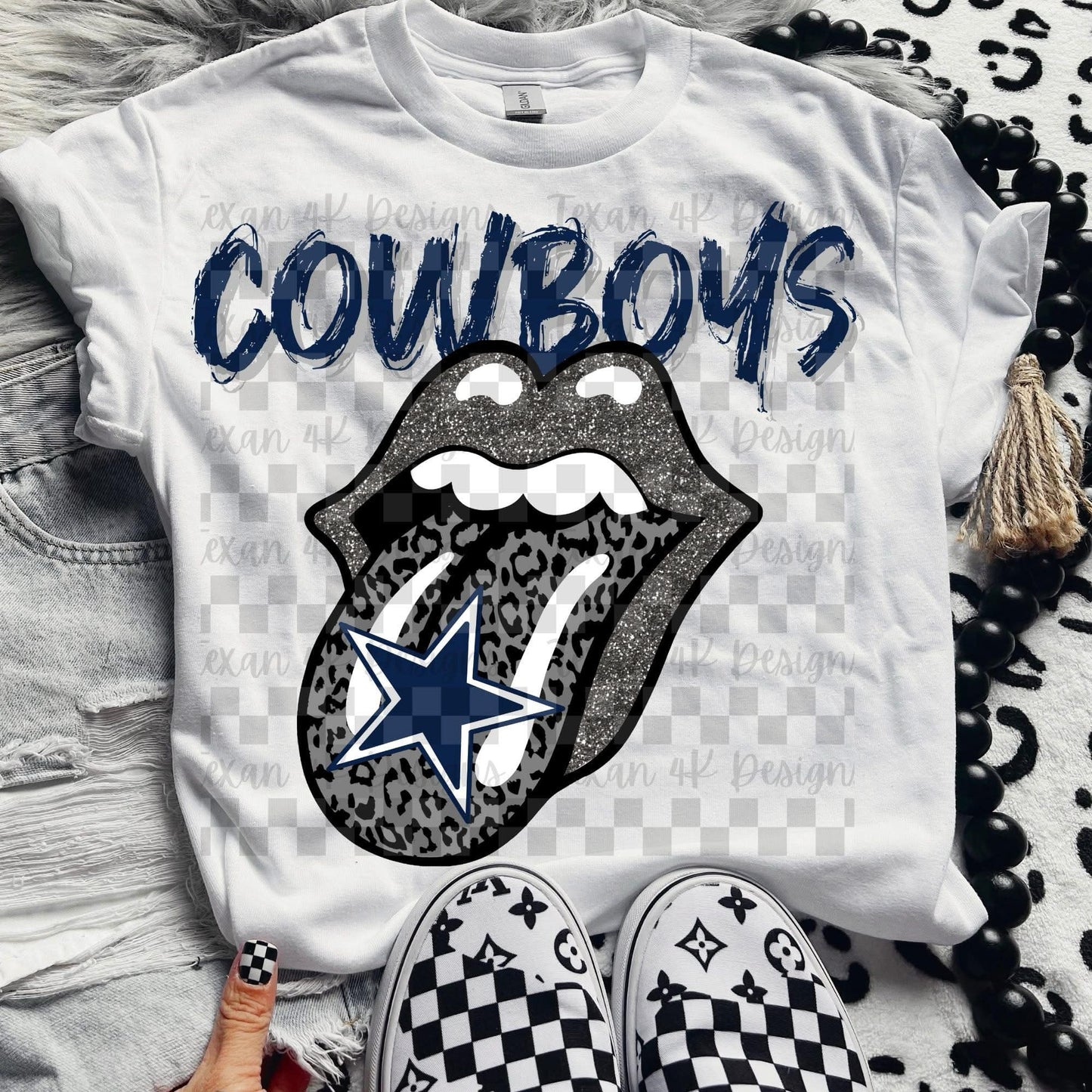 Professional Football Tongue Team Top