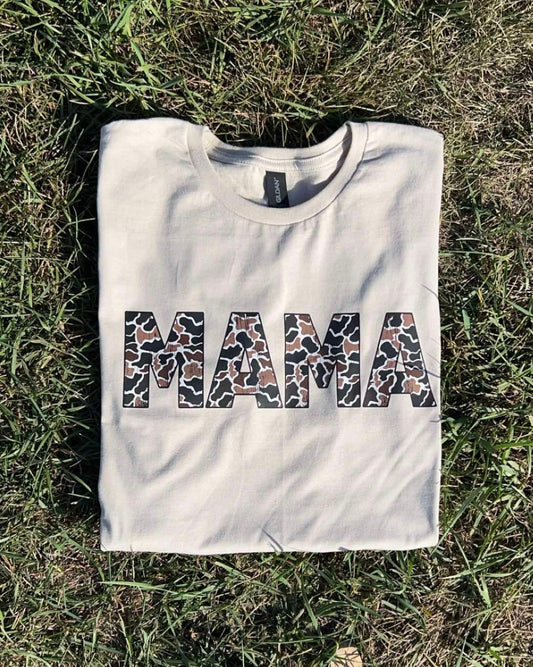 Camo Mama Top