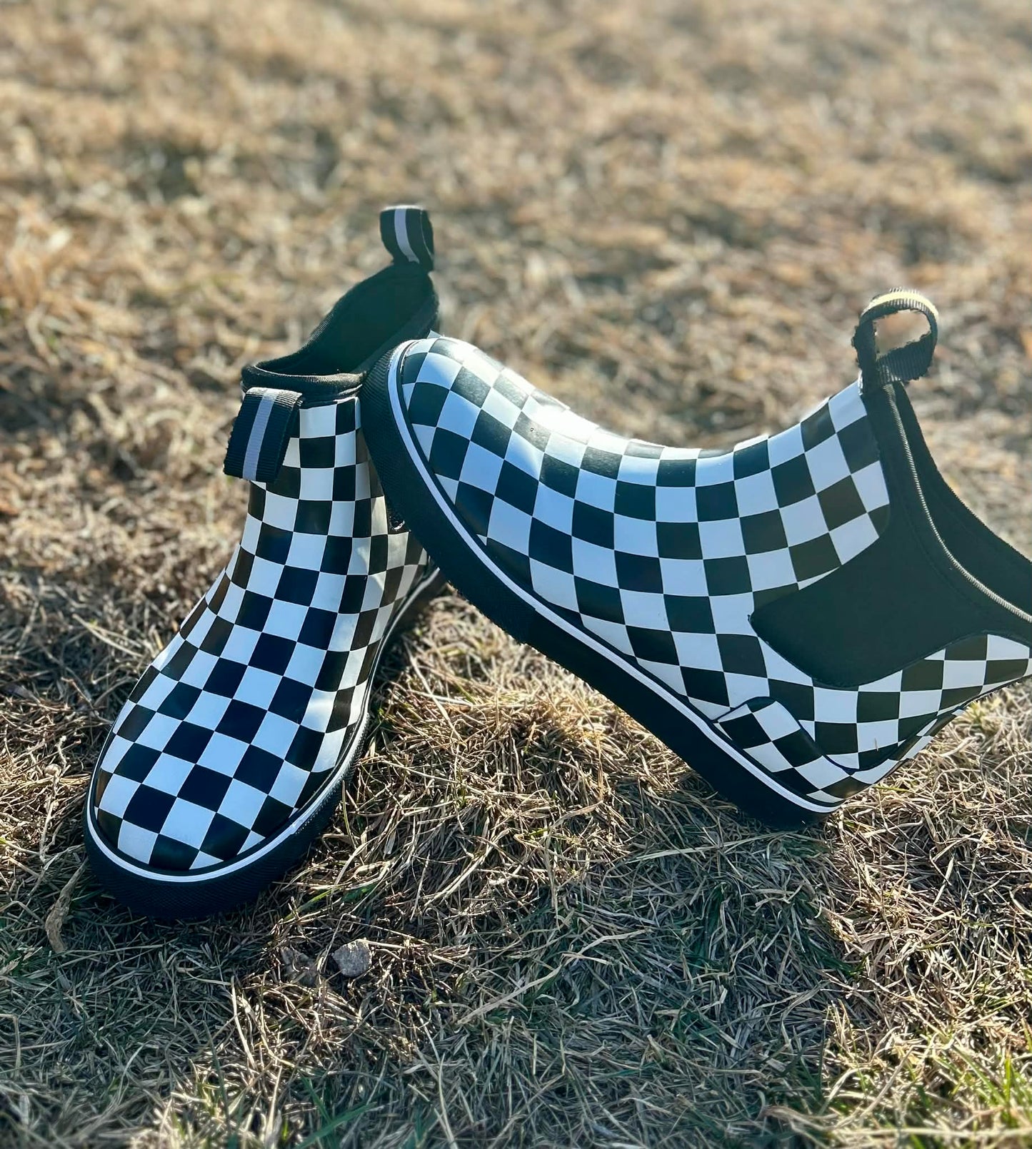 RTS Checkered Deck Boots