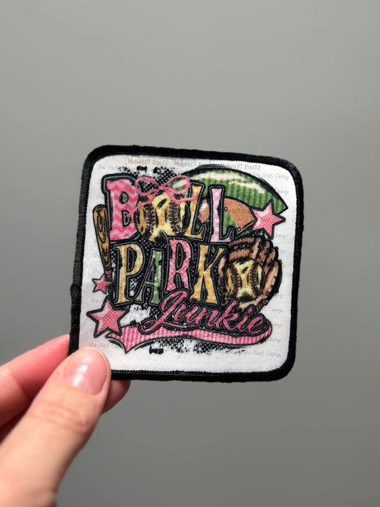 Ball Park Junkie Hat Patch