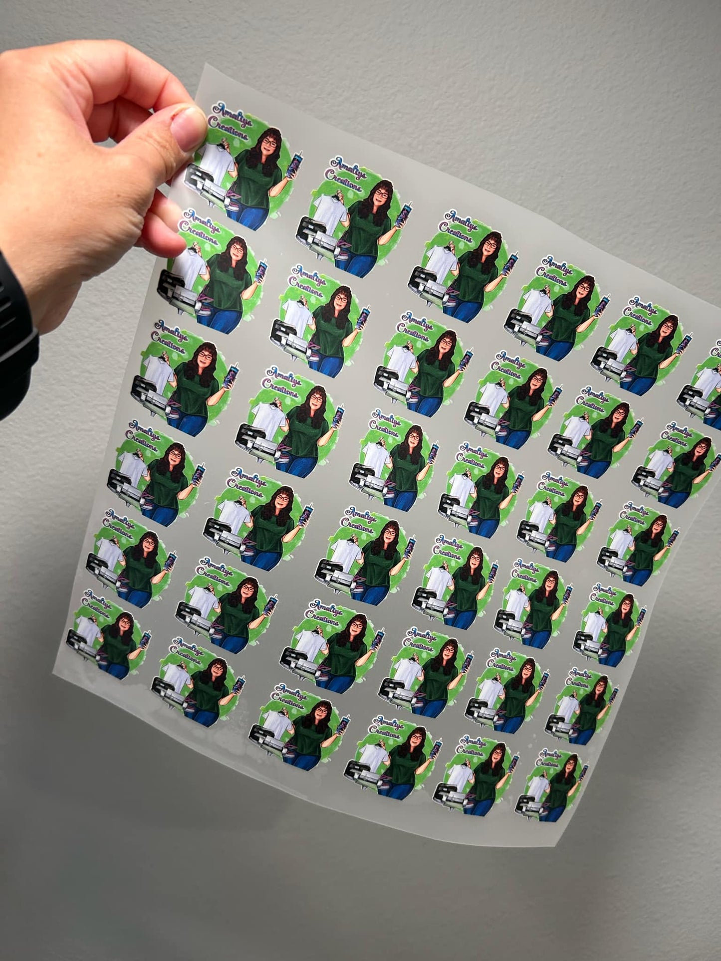 DTF Print - Logo Garment Tags