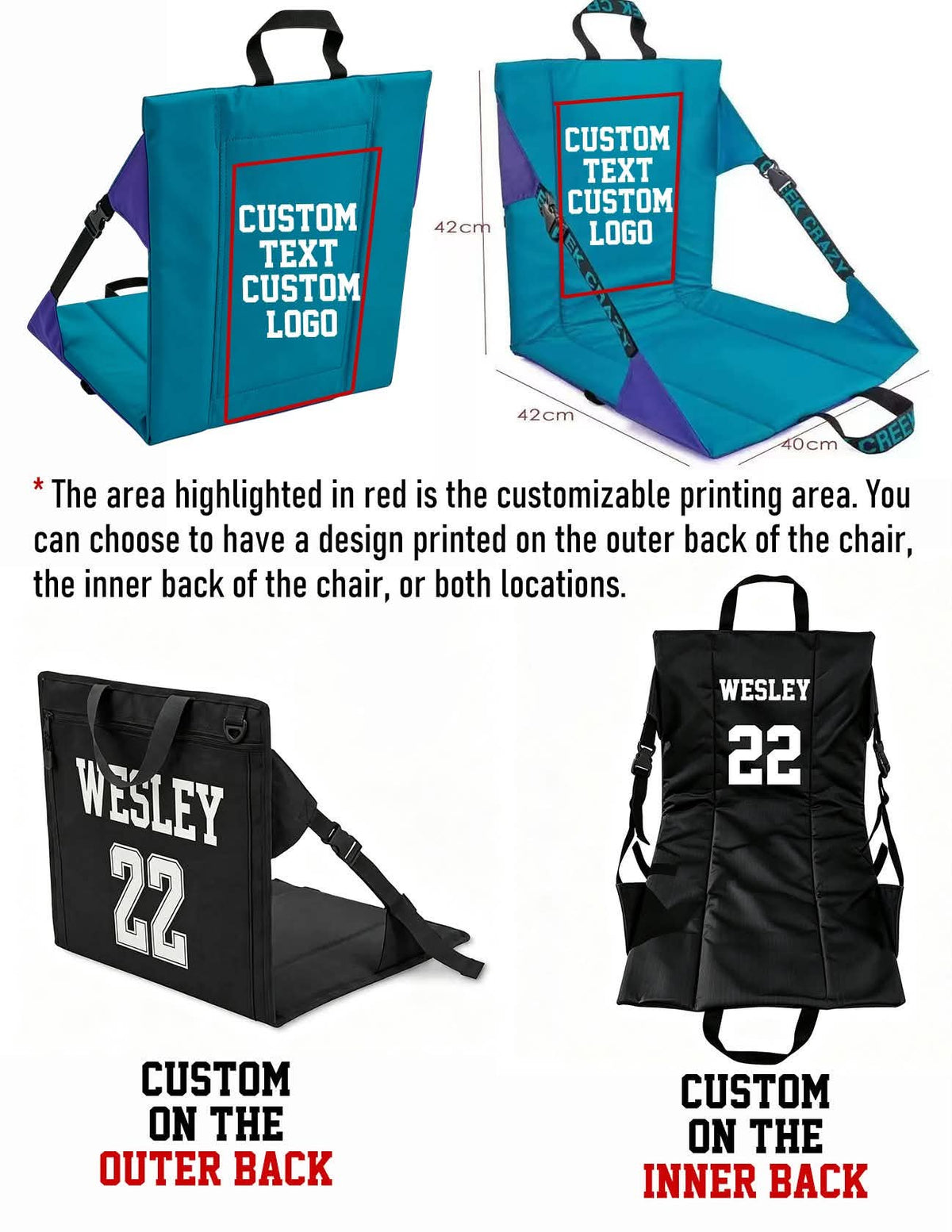 Pre Order Custom Stadium Seat