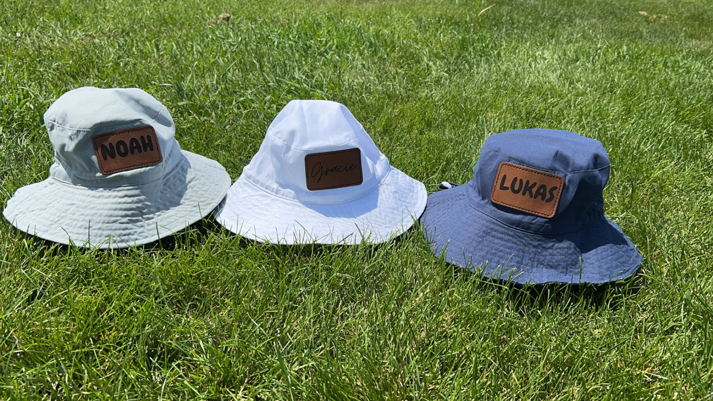 WS Kids Personalized Bucket Hats