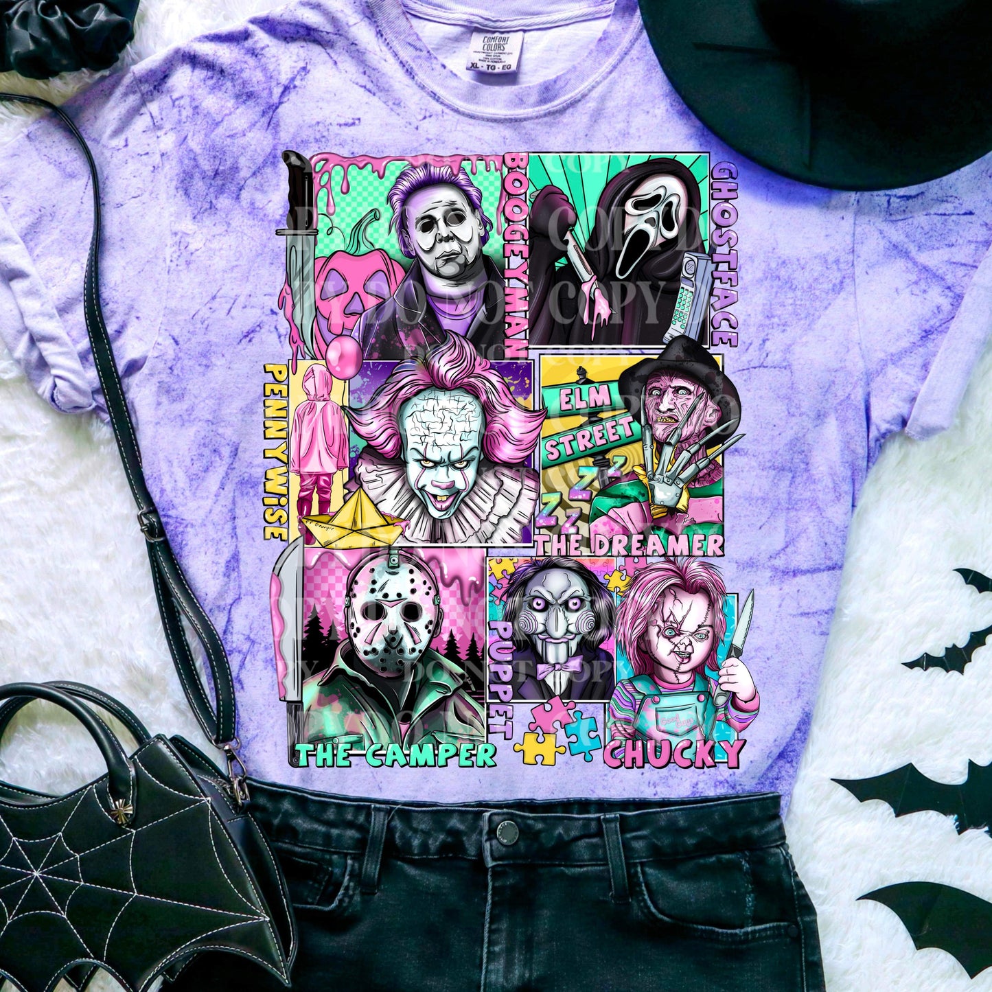 Horror Guys Collage Top