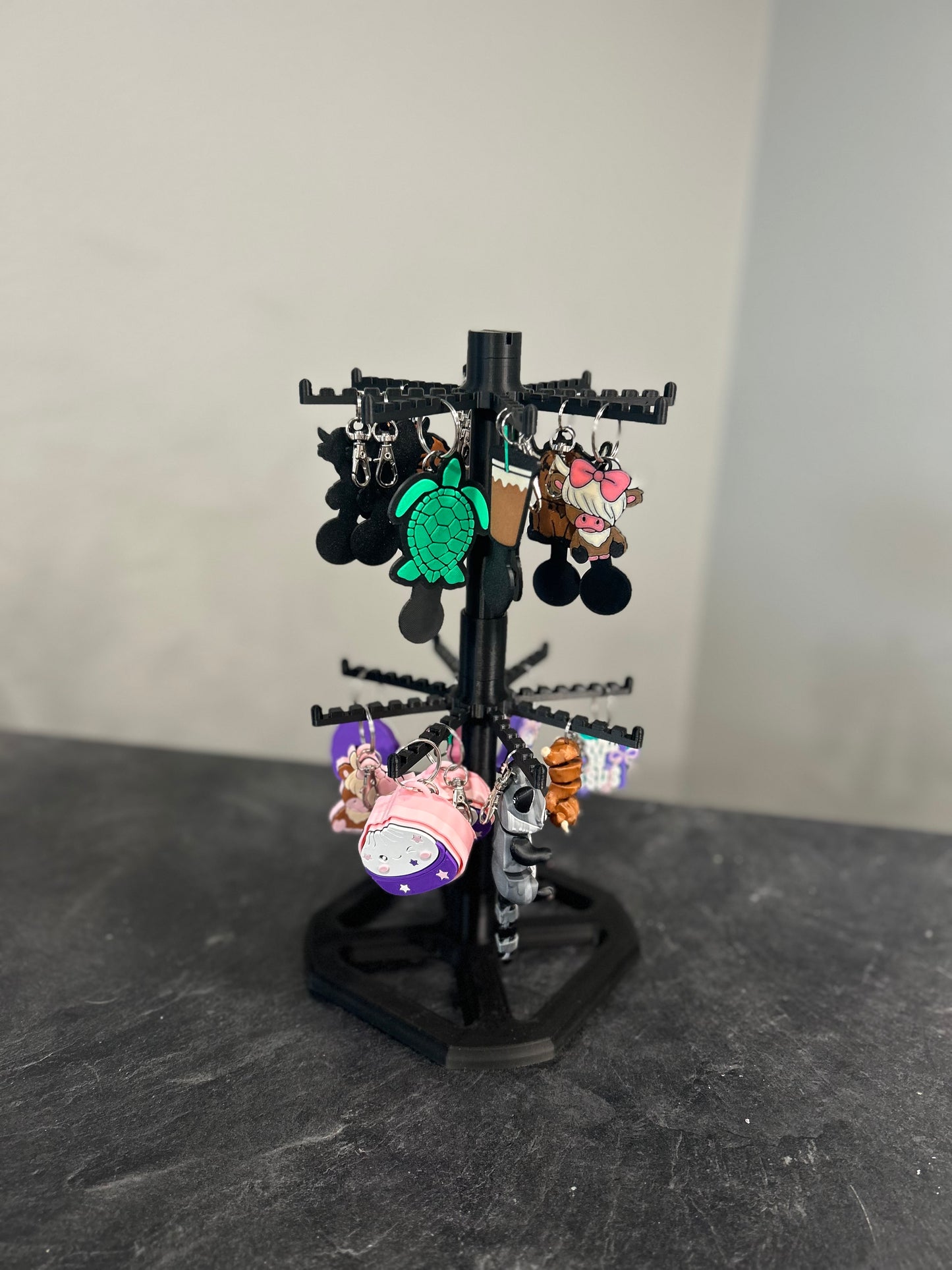 RTS 3d Printed Quarter Keychain