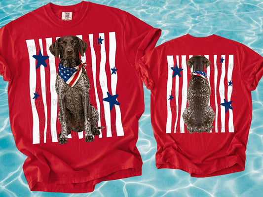 RWB German Shorthaired Pointer Top