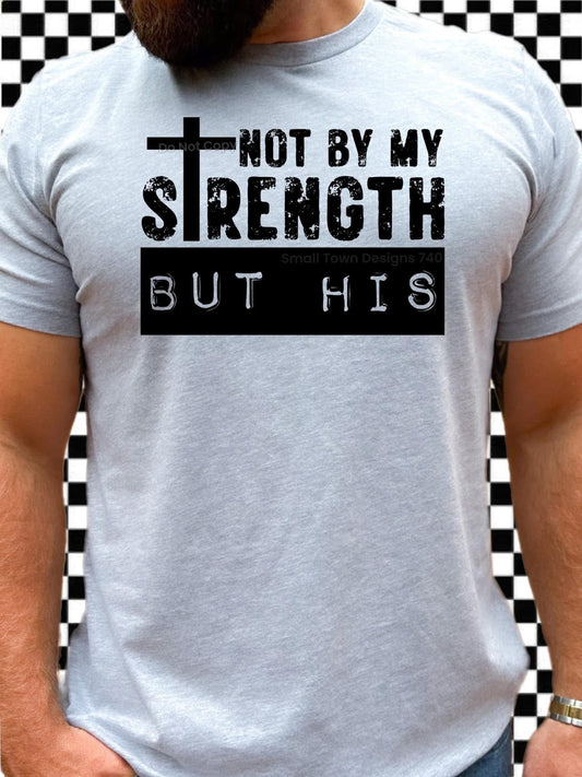 WS Completed Top Not My Strength But His