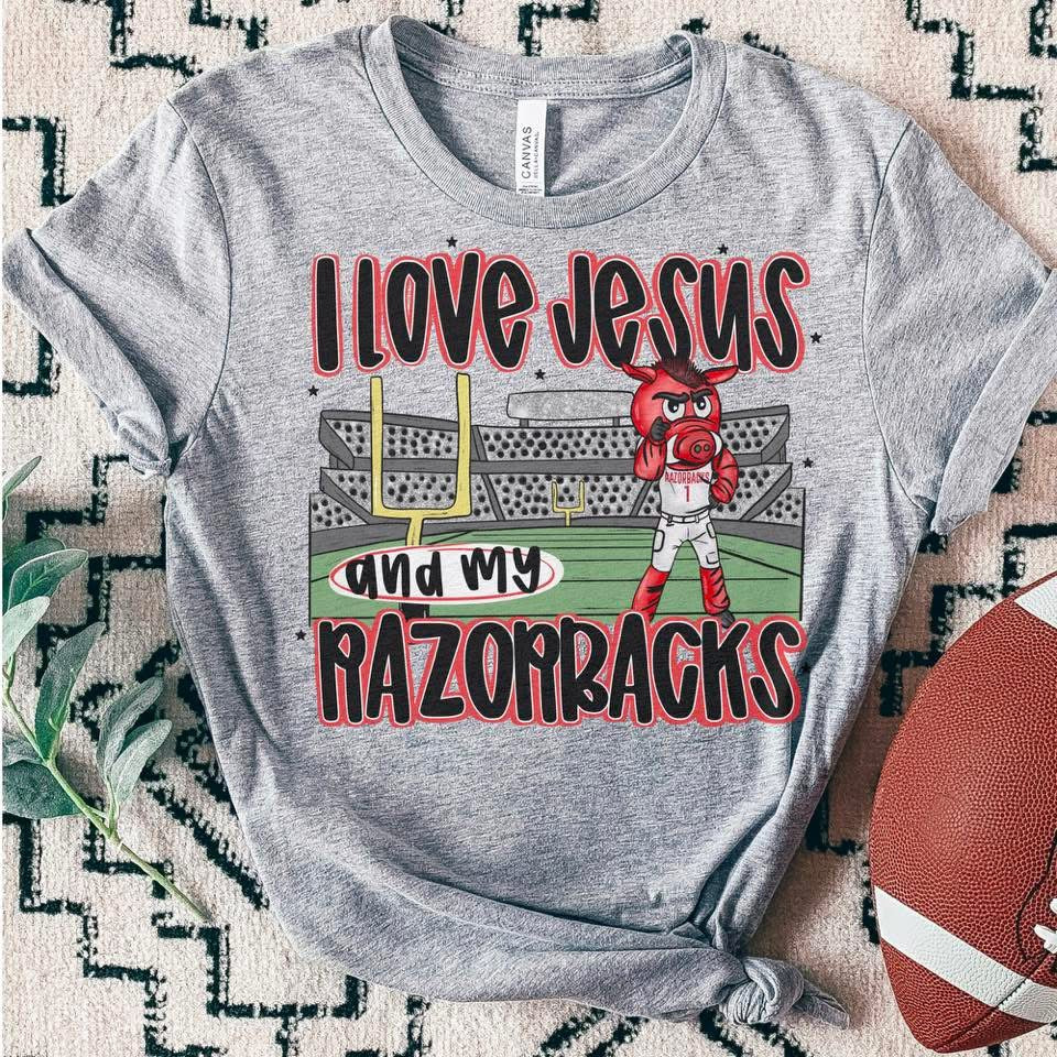 I love Jesus and My “Mascot” Top