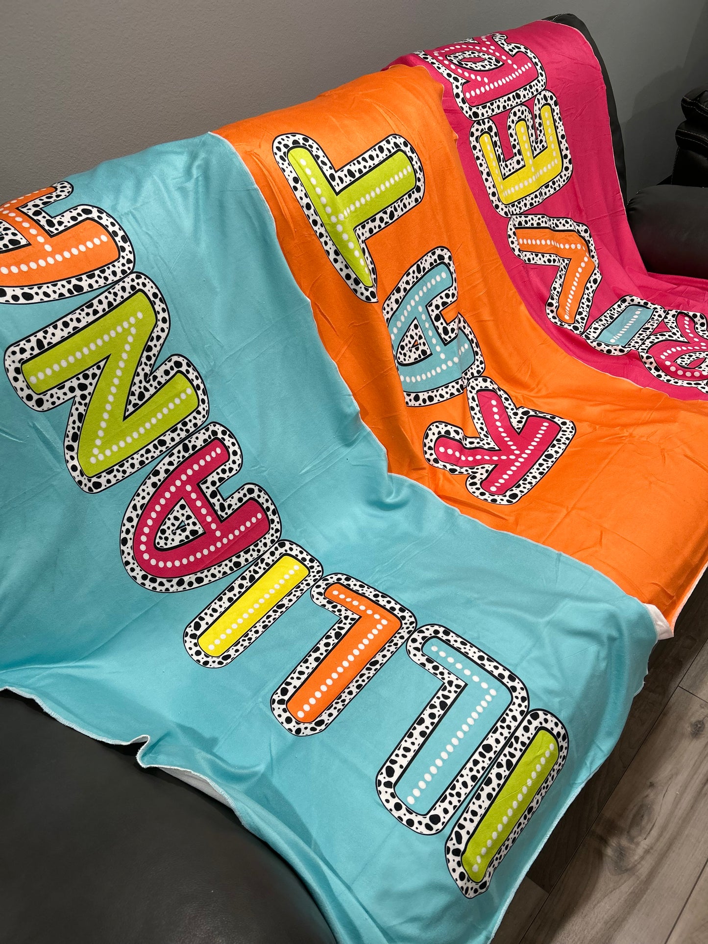 Pre Order Custom Neon Beach Towels