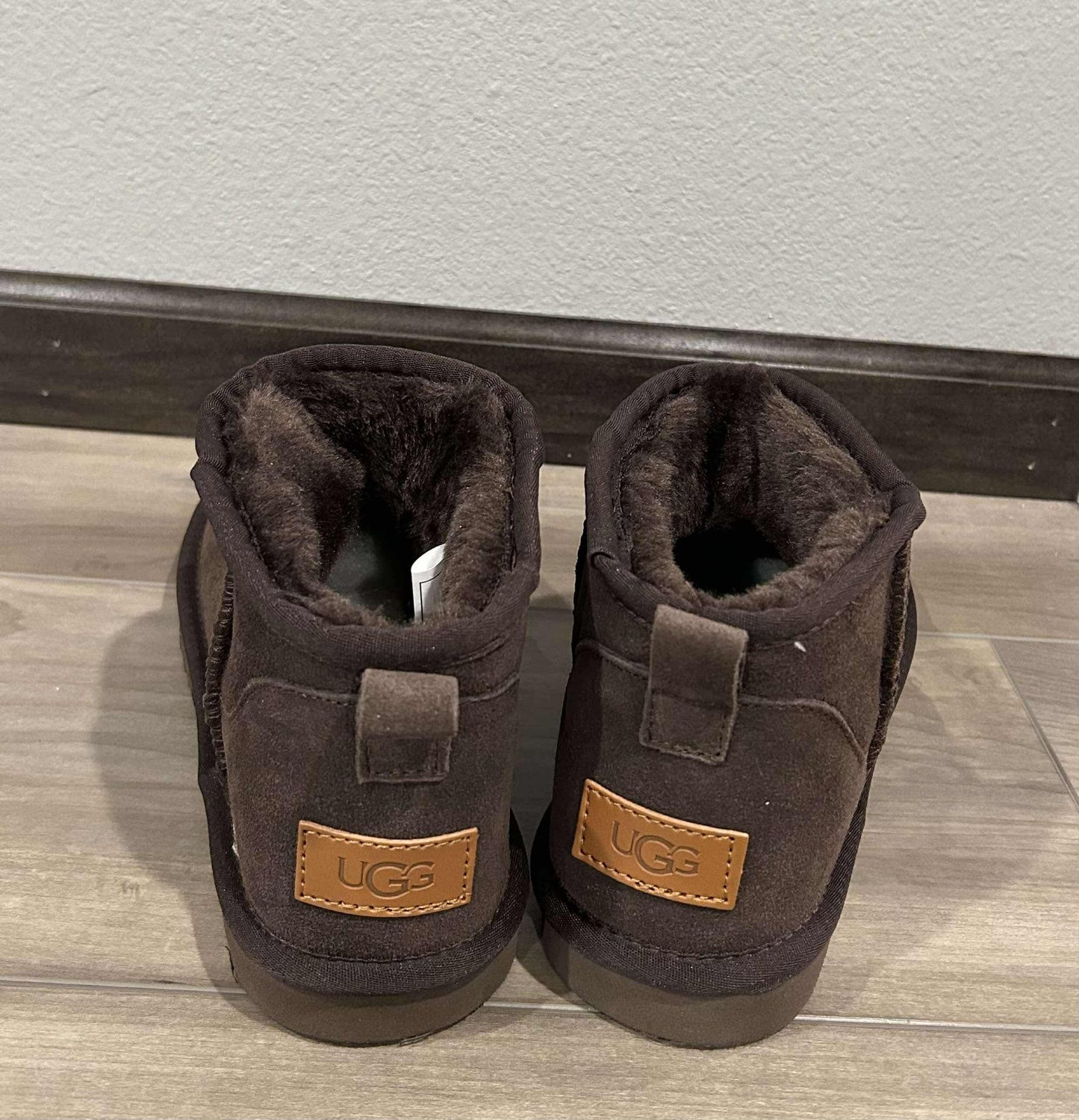 PRE ORDER Branded Kids Fur Lined Boots