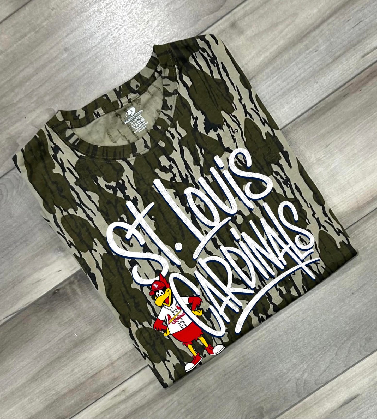 Bottomland Camo Top St L0uis C@rdin@ls