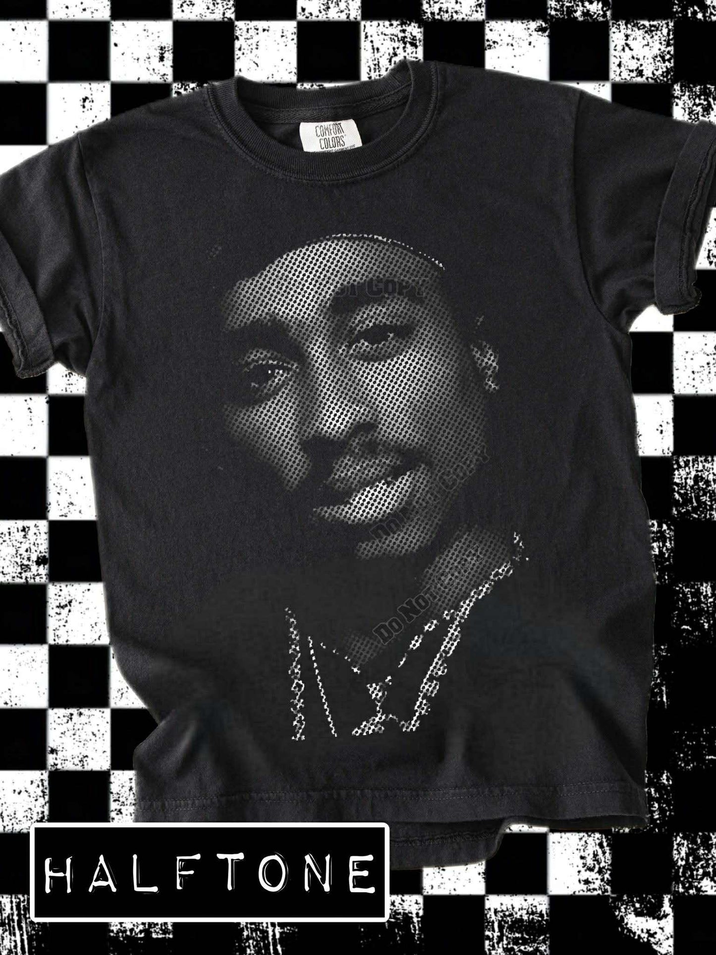 DTF Print - Halftone Tup@c