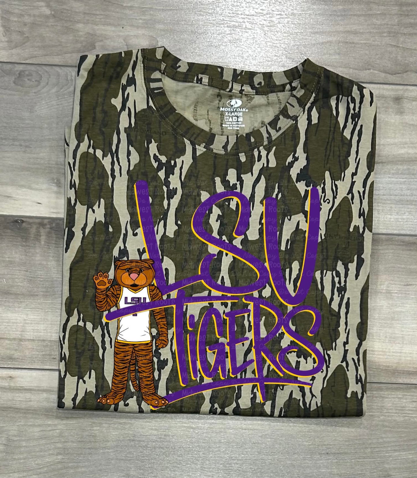 Bottomland Camo Top L$U T!ger$