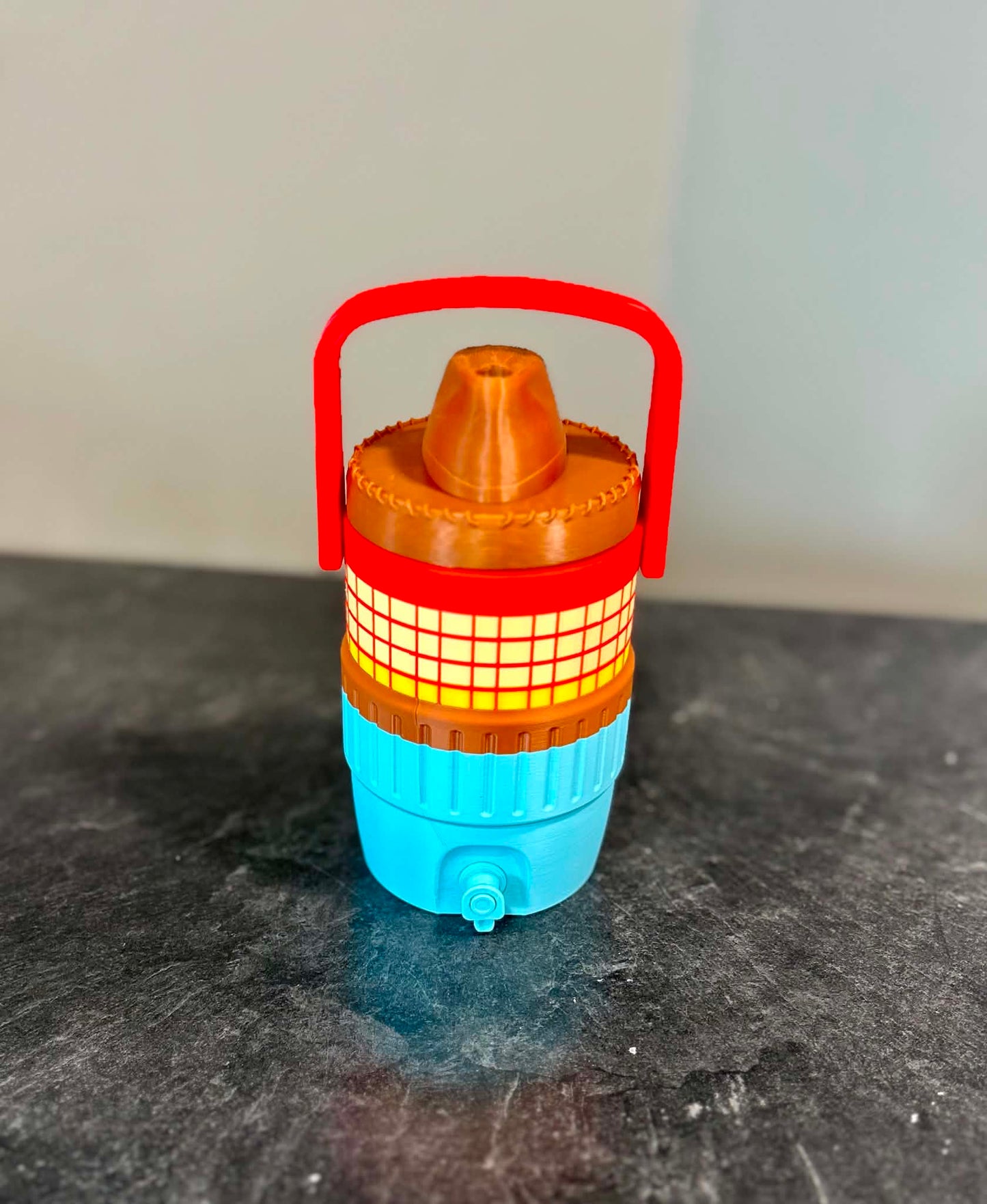 3D Printed Sheriff Can Cooler