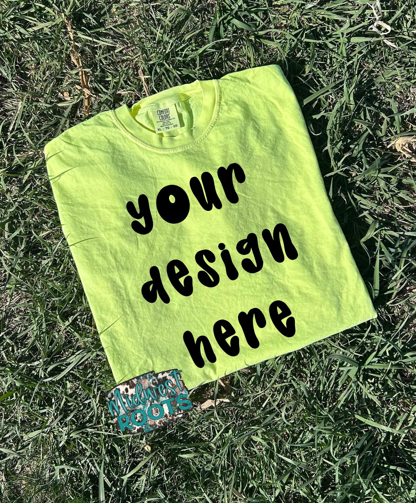 Comfort Colors Neon Mock Up Bundle