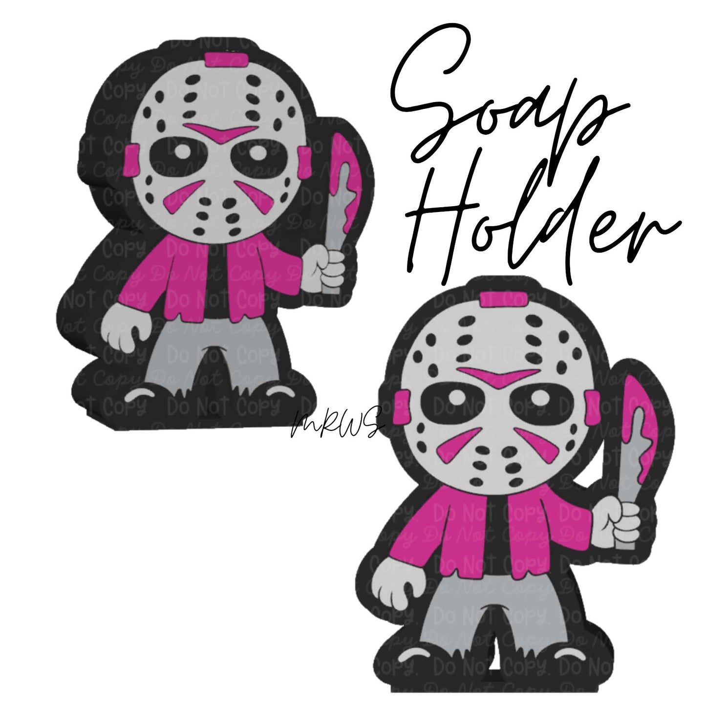 3D Printed Pink Masked Killer