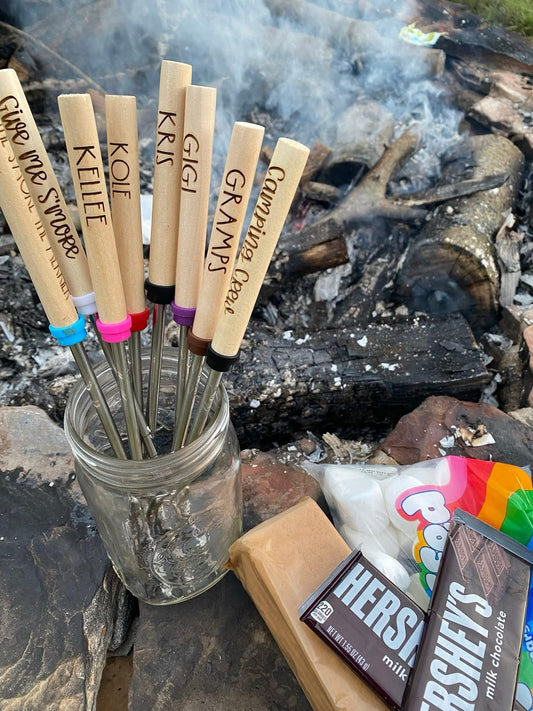 Personalized Roasting Sticks