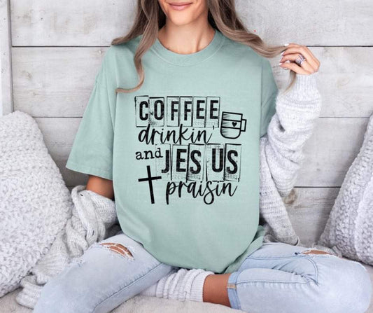 Coffee Drinkin & Jesus Prayin Sub Print