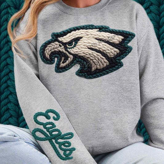 DTF Print - Faux Yarn E@gles