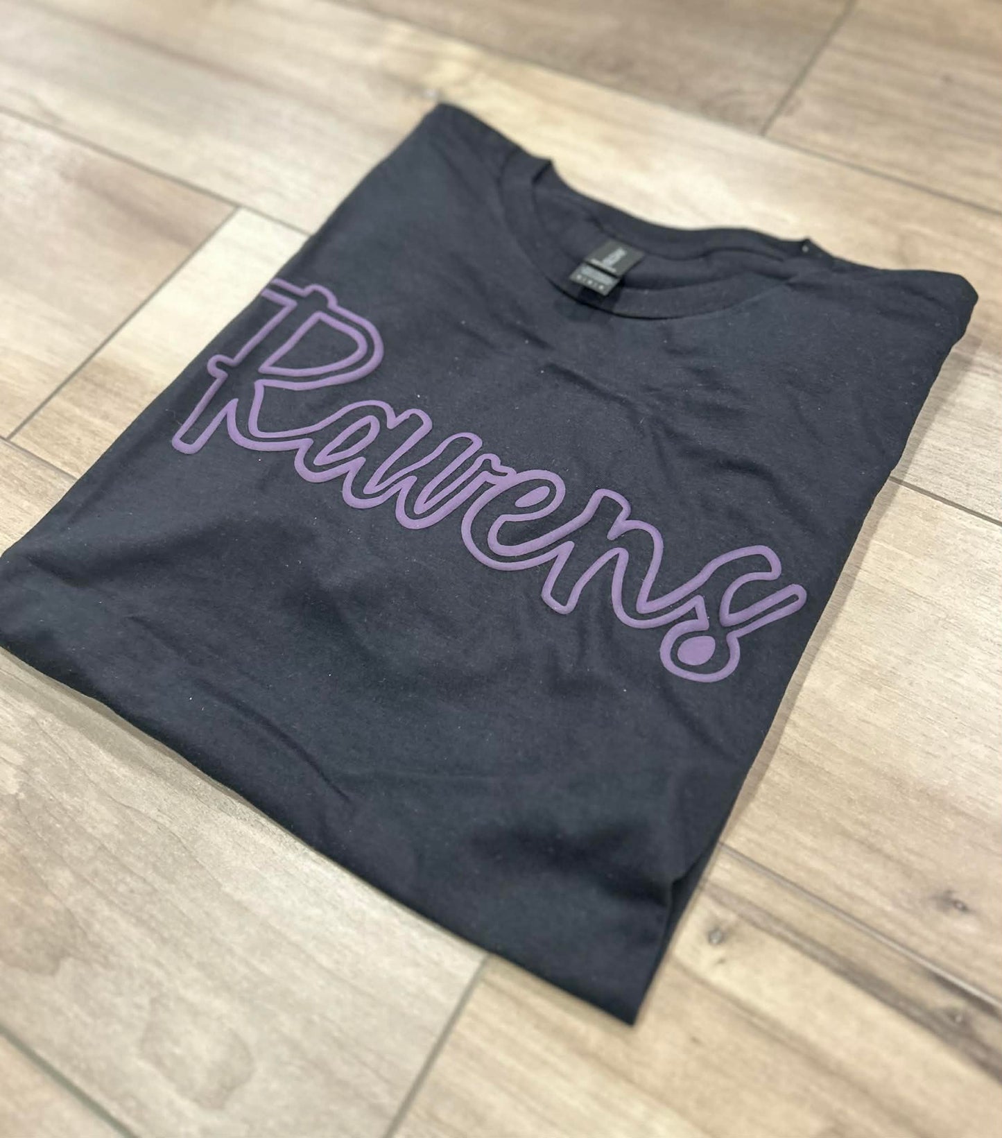 Custom Team Outline Puff Printed Top