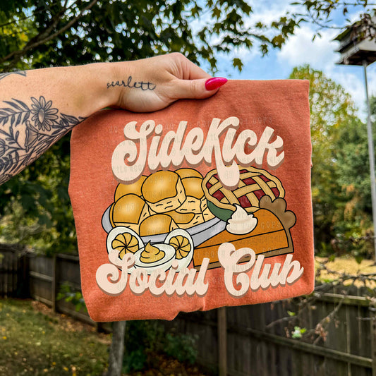 DTF Print- Sidekick Social Club
