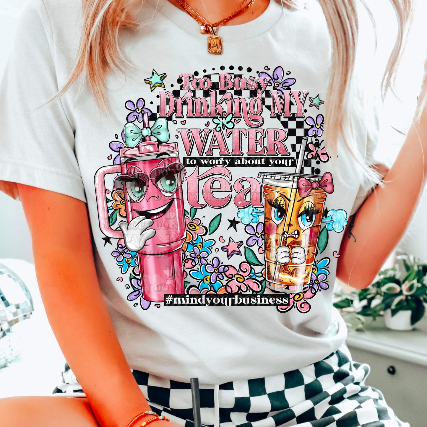 Drinking My Water Sub Print