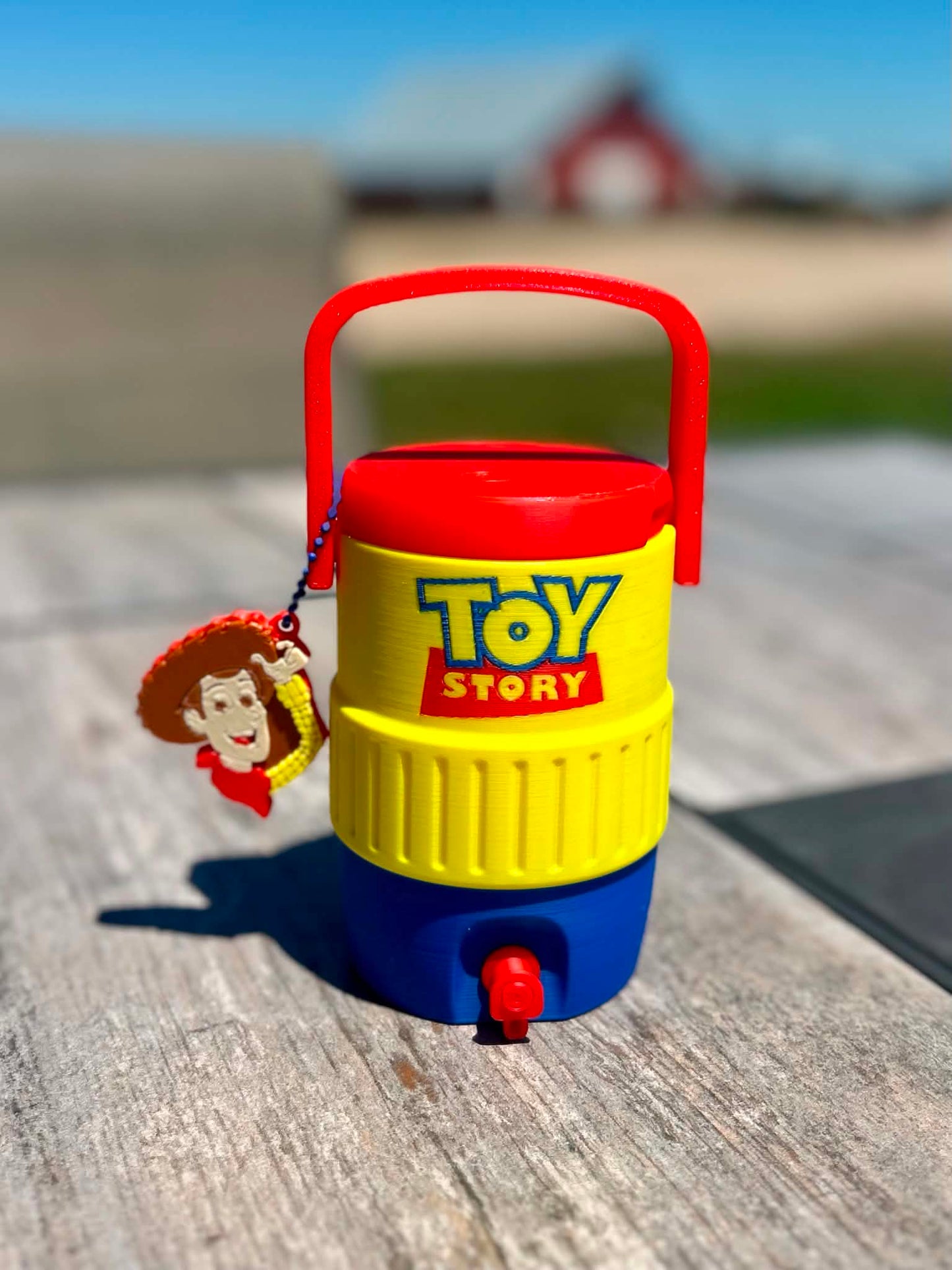 3D Printed T0y St0ry Can Cooler
