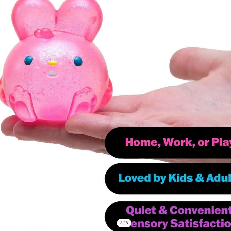 RTS Bunny Squishy Toy